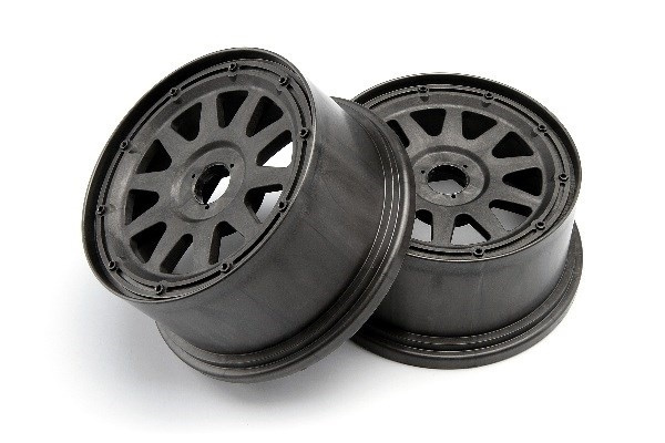 Tr-10 Wheel Gunmetal (120X60Mm/-4Mm Offset) ryhmässä LELUT, TUOTTEET LAPSILLE JA VAUVOILLE / Radio-ohjattava / Varaosat ja lisävarusteet / HPI / Vanteet / Offroad @ TP E-commerce Nordic AB (A02142)