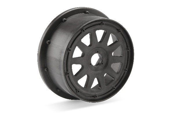 Tr-10 Wheel Gunmetal (120X65Mm/-10Mm Offset) ryhmässä LELUT, TUOTTEET LAPSILLE JA VAUVOILLE / Radio-ohjattava / Varaosat ja lisävarusteet / HPI / Vanteet / Offroad @ TP E-commerce Nordic AB (A02145)