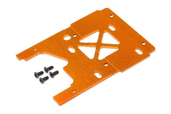 Engine Plate 2.5Mm (7075/Orange) ryhmässä LELUT, TUOTTEET LAPSILLE JA VAUVOILLE / Radio-ohjattava / Varaosat ja lisävarusteet / HPI / Varaosat ja tuunaus / Alustan osat @ TP E-commerce Nordic AB (A02212)