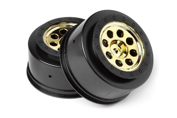 Mk.8 V2 Wheel Gold (4.5Mm Offset/2Pcs) ryhmässä LELUT, TUOTTEET LAPSILLE JA VAUVOILLE / Radio-ohjattava / Varaosat ja lisävarusteet / HPI / Vanteet / Offroad @ TP E-commerce Nordic AB (A02219)