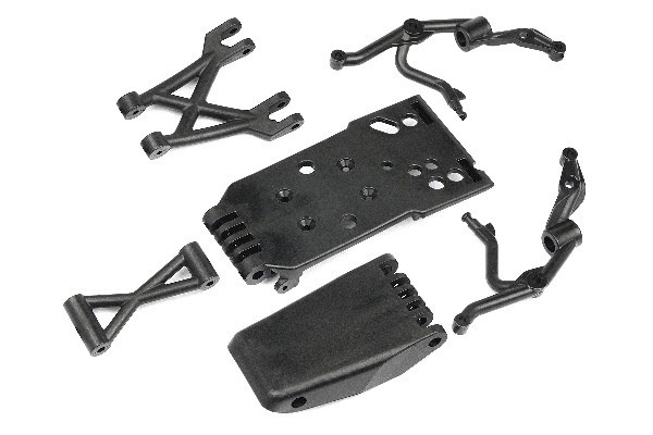 Front Skid Plate Set ryhmässä LELUT, TUOTTEET LAPSILLE JA VAUVOILLE / Radio-ohjattava / Varaosat ja lisävarusteet / HPI / Varaosat ja tuunaus / Alustan osat @ TP E-commerce Nordic AB (A02230)