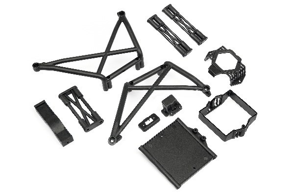 Roll Bar/Esc Mount Set ryhmässä LELUT, TUOTTEET LAPSILLE JA VAUVOILLE / Radio-ohjattava / Varaosat ja lisävarusteet / HPI / Varaosat ja tuunaus / Alustan osat @ TP E-commerce Nordic AB (A02233)