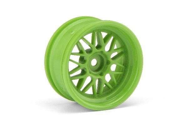 Hre C90 Wheel 26Mm Green (6Mm Offset/2Pcs) ryhmässä LELUT, TUOTTEET LAPSILLE JA VAUVOILLE / Radio-ohjattava / Varaosat ja lisävarusteet / HPI / Vanteet / Onroad @ TP E-commerce Nordic AB (A02271)