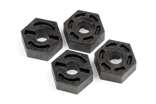 Wheel Hex Hub (12Mm/4Pcs) ryhmässä LELUT, TUOTTEET LAPSILLE JA VAUVOILLE / Radio-ohjattava / Varaosat ja lisävarusteet / HPI / Varaosat ja tuunaus / Voimansiirto @ TP E-commerce Nordic AB (A02348)