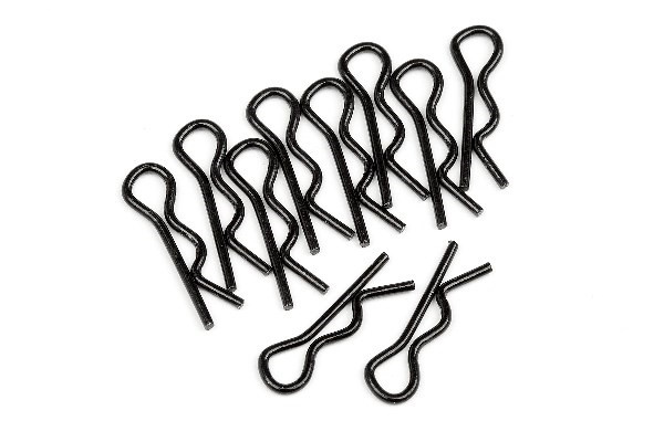 Body Clip (10Pcs) ryhmässä LELUT, TUOTTEET LAPSILLE JA VAUVOILLE / Radio-ohjattava / Varaosat ja lisävarusteet / HPI / Ruuvit/Kiinnikkeet / Rungon nastat @ TP E-commerce Nordic AB (A02364)