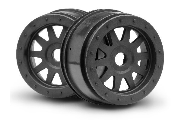 Tr-10 Glue-Lock Wheel Gunmetal (120X60Mm/2Pcs) ryhmässä LELUT, TUOTTEET LAPSILLE JA VAUVOILLE / Radio-ohjattava / Varaosat ja lisävarusteet / HPI / Vanteet / Offroad @ TP E-commerce Nordic AB (A02410)