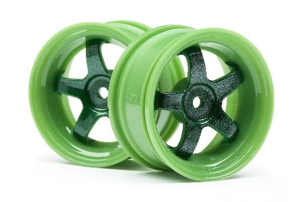 Work Meister S1 Wheel Green (3Mm Offset/2Pcs) ryhmässä LELUT, TUOTTEET LAPSILLE JA VAUVOILLE / Radio-ohjattava / Varaosat ja lisävarusteet / HPI / Vanteet / Onroad @ TP E-commerce Nordic AB (A02493)