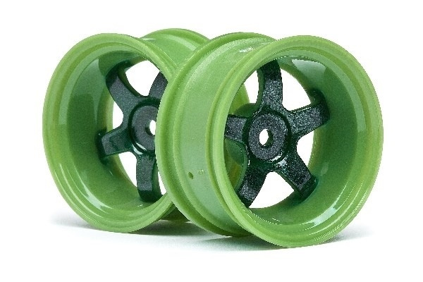 Work Meister S1 Wheel Green (9Mm Offset/2Pcs) ryhmässä LELUT, TUOTTEET LAPSILLE JA VAUVOILLE / Radio-ohjattava / Varaosat ja lisävarusteet / HPI / Vanteet / Onroad @ TP E-commerce Nordic AB (A02497)