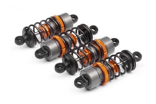 Aluminum Shock Set (4Pcs) ryhmässä LELUT, TUOTTEET LAPSILLE JA VAUVOILLE / Radio-ohjattava / Varaosat ja lisävarusteet / HPI / Varaosat ja tuunaus / Iskunvaimentimet @ TP E-commerce Nordic AB (A02613)