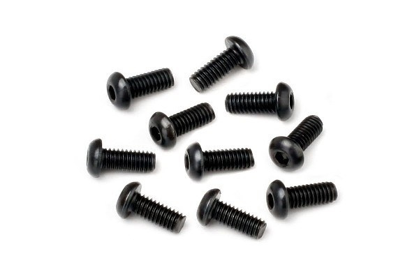 Button Head Screw M2.5X6Mm (Hex Socket/10Pcs) ryhmässä LELUT, TUOTTEET LAPSILLE JA VAUVOILLE / Radio-ohjattava / Varaosat ja lisävarusteet / HPI / Ruuvit/Kiinnikkeet / Ruuvit @ TP E-commerce Nordic AB (A02627)