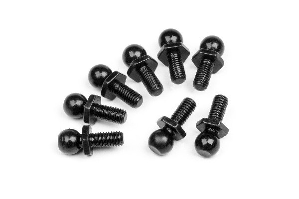 Low Profile Ball Stud 4.8X12Mm (8Pcs) ryhmässä LELUT, TUOTTEET LAPSILLE JA VAUVOILLE / Radio-ohjattava / Varaosat ja lisävarusteet / HPI / Ruuvit/Kiinnikkeet / Laakerit @ TP E-commerce Nordic AB (A02629)