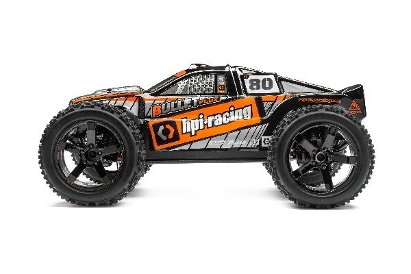 Bullet St Clear Body W/ Nitro/Flux Decals ryhmässä LELUT, TUOTTEET LAPSILLE JA VAUVOILLE / Radio-ohjattava / Varaosat ja lisävarusteet / HPI / Rungot ja tarvikkeet / Offroad-rungot (läpynäkyvät) @ TP E-commerce Nordic AB (A02683)