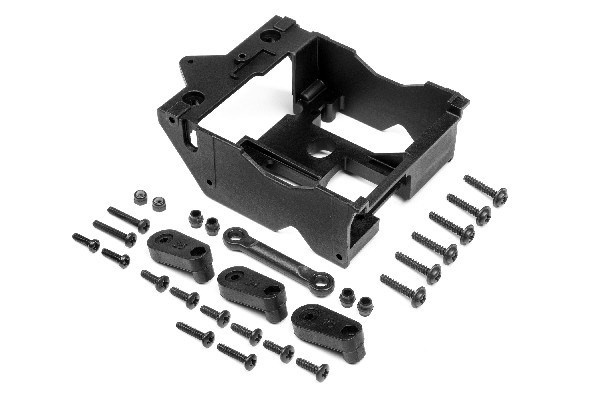 Steering Servo Mount Set ryhmässä LELUT, TUOTTEET LAPSILLE JA VAUVOILLE / Radio-ohjattava / Varaosat ja lisävarusteet / HPI / Varaosat ja tuunaus / Iskunvaimentimet @ TP E-commerce Nordic AB (A02713)