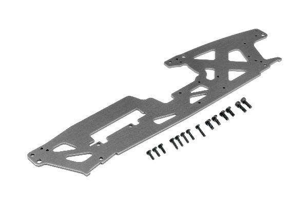 Tvp Chassis V2 (Left/Wb 390Mm/3Mm) ryhmässä LELUT, TUOTTEET LAPSILLE JA VAUVOILLE / Radio-ohjattava / Varaosat ja lisävarusteet / HPI / Varaosat ja tuunaus / Alustan osat @ TP E-commerce Nordic AB (A02739)