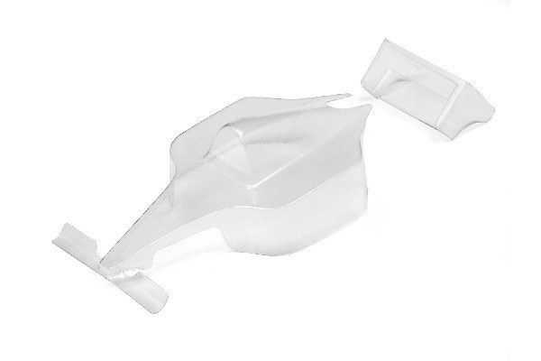 Formula Q32 Body And Wing Set (Clear) ryhmässä LELUT, TUOTTEET LAPSILLE JA VAUVOILLE / Radio-ohjattava / Varaosat ja lisävarusteet / HPI / Varaosat ja tuunaus / Alustan osat @ TP E-commerce Nordic AB (A02743)