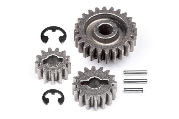 Transfer Case Gear Set ryhmässä LELUT, TUOTTEET LAPSILLE JA VAUVOILLE / Radio-ohjattava / Varaosat ja lisävarusteet / HPI / Varaosat ja tuunaus / Voimansiirto @ TP E-commerce Nordic AB (A02773)