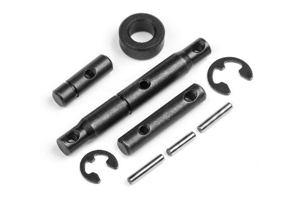 Transfer Case Shaft Set ryhmässä LELUT, TUOTTEET LAPSILLE JA VAUVOILLE / Radio-ohjattava / Varaosat ja lisävarusteet / HPI / Varaosat ja tuunaus / Voimansiirto @ TP E-commerce Nordic AB (A02774)