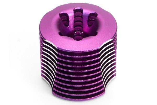 Heatsink Head (Purple) ryhmässä LELUT, TUOTTEET LAPSILLE JA VAUVOILLE / Radio-ohjattava / Varaosat ja lisävarusteet / HPI / Moottorit / Nitro-moottorin varaosat @ TP E-commerce Nordic AB (A02919)