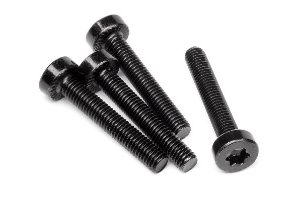 Wide Cap Head Torx Screw M5X30Mm (4Pcs) ryhmässä LELUT, TUOTTEET LAPSILLE JA VAUVOILLE / Radio-ohjattava / Varaosat ja lisävarusteet / HPI / Moottorit / Bensiinimoottorin varaosat @ TP E-commerce Nordic AB (A02956)