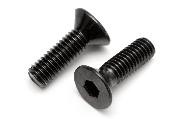 Flat Head Screw M6X16Mm (2Pcs) ryhmässä LELUT, TUOTTEET LAPSILLE JA VAUVOILLE / Radio-ohjattava / Varaosat ja lisävarusteet / HPI / Moottorit / Bensiinimoottorin varaosat @ TP E-commerce Nordic AB (A02961)