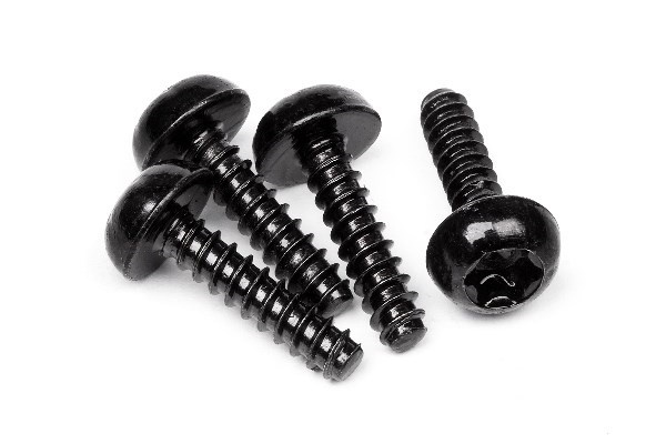 Tp. Wide Button Head Screw M4X16Mm (4Pcs) ryhmässä LELUT, TUOTTEET LAPSILLE JA VAUVOILLE / Radio-ohjattava / Varaosat ja lisävarusteet / HPI / Moottorit / Bensiinimoottorin varaosat @ TP E-commerce Nordic AB (A02994)