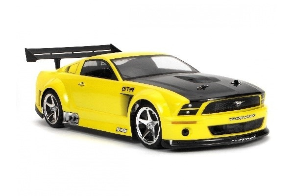 Ford Mustang Gt-R Body (200Mm/Wb255Mm) ryhmässä LELUT, TUOTTEET LAPSILLE JA VAUVOILLE / Radio-ohjattava / Varaosat ja lisävarusteet / HPI / Rungot ja tarvikkeet / Onroad-rungot (läpinäkyvät) @ TP E-commerce Nordic AB (A03004)