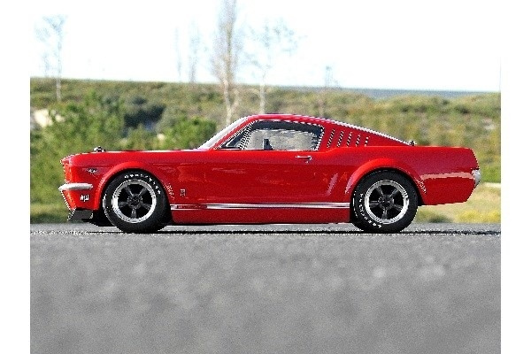 1966 Ford Mustang Gt kori ryhmässä LELUT, TUOTTEET LAPSILLE JA VAUVOILLE / Radio-ohjattava / Varaosat ja lisävarusteet / HPI / Rungot ja tarvikkeet / Onroad-rungot (läpinäkyvät) @ TP E-commerce Nordic AB (A03009)