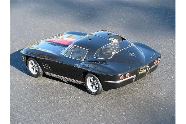 1967 Chevrolet Corvette Body (200Mm) ryhmässä LELUT, TUOTTEET LAPSILLE JA VAUVOILLE / Radio-ohjattava / Varaosat ja lisävarusteet / HPI / Rungot ja tarvikkeet / Onroad-rungot (läpinäkyvät) @ TP E-commerce Nordic AB (A03012)