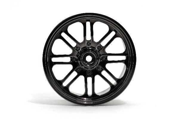 8 Spoke Wheel Black Chrome (83X56Mm/2Pcs) ryhmässä LELUT, TUOTTEET LAPSILLE JA VAUVOILLE / Radio-ohjattava / Varaosat ja lisävarusteet / HPI / Vanteet / Offroad @ TP E-commerce Nordic AB (A03045)