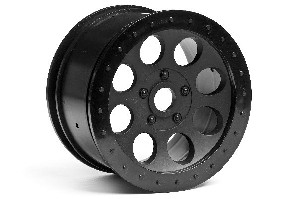 Mag-8 Wheel Black (83X56Mm/2Pcs) ryhmässä LELUT, TUOTTEET LAPSILLE JA VAUVOILLE / Radio-ohjattava / Varaosat ja lisävarusteet / HPI / Vanteet / Offroad @ TP E-commerce Nordic AB (A03046)