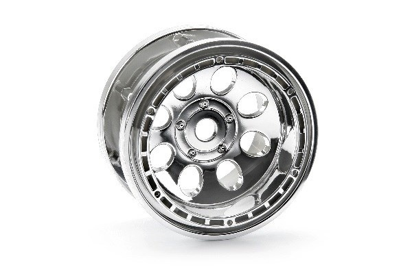 Rock 8 Bead Lock vanne kromi (55X36Mm/2kpl) ryhmässä LELUT, TUOTTEET LAPSILLE JA VAUVOILLE / Radio-ohjattava / Varaosat ja lisävarusteet / HPI / Vanteet / Offroad @ TP E-commerce Nordic AB (A03051)