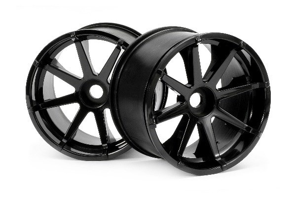 Blast Wheel Black (115X70Mm 7Inch/2Pcs) ryhmässä LELUT, TUOTTEET LAPSILLE JA VAUVOILLE / Radio-ohjattava / Varaosat ja lisävarusteet / HPI / Vanteet / Offroad @ TP E-commerce Nordic AB (A03059)