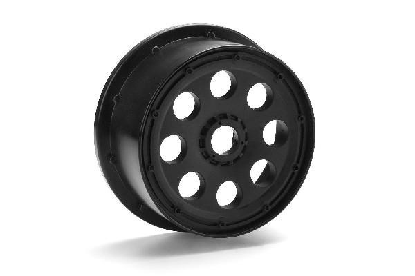 Outlaw Wheel Black (120X60Mm/-4Mm Offset/2Pcs) ryhmässä LELUT, TUOTTEET LAPSILLE JA VAUVOILLE / Radio-ohjattava / Varaosat ja lisävarusteet / HPI / Vanteet / Offroad @ TP E-commerce Nordic AB (A03094)