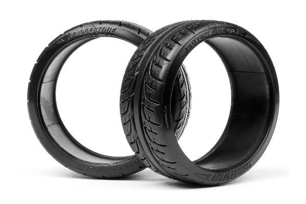 Bridgestone Potenza Re-01R T-Drift Tire 26Mm (2Pcs ryhmässä LELUT, TUOTTEET LAPSILLE JA VAUVOILLE / Radio-ohjattava / Varaosat ja lisävarusteet / HPI / Renkaat / Onroad @ TP E-commerce Nordic AB (A03167)