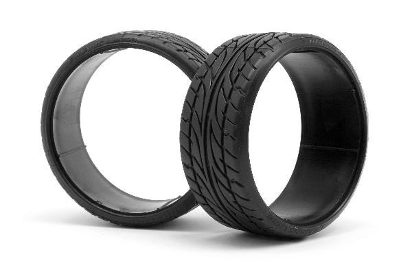 Lp29 T-Drift Tire Dunlop Le Mans Lm703 (2Pcs) ryhmässä LELUT, TUOTTEET LAPSILLE JA VAUVOILLE / Radio-ohjattava / Varaosat ja lisävarusteet / HPI / Renkaat / Onroad @ TP E-commerce Nordic AB (A03173)