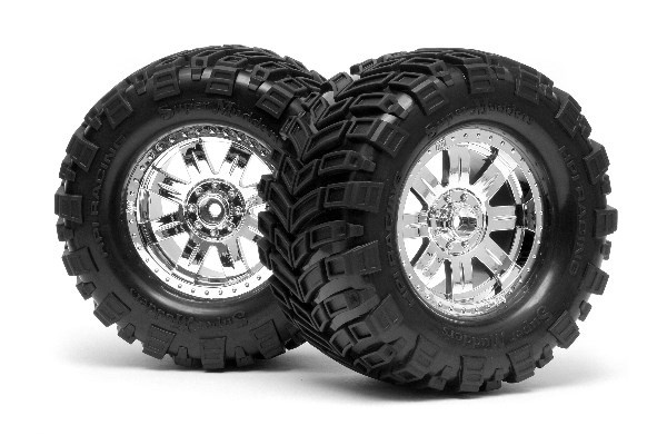 Mounted Super Mud Tire 165X88Mm Ringz Wheel Shncrm ryhmässä LELUT, TUOTTEET LAPSILLE JA VAUVOILLE / Radio-ohjattava / Varaosat ja lisävarusteet / HPI / Renkaat ja vanteet @ TP E-commerce Nordic AB (A03194)