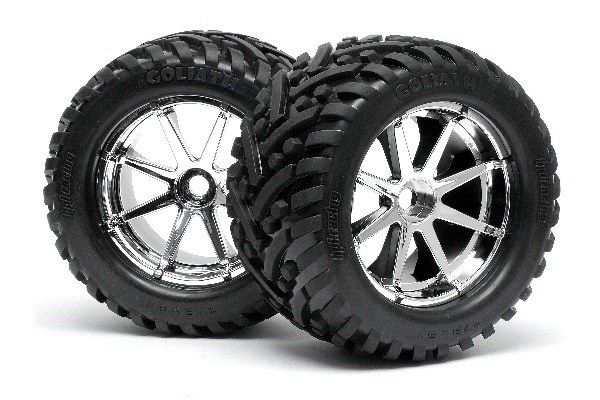 Mounted Goliath Tire 178X97Mm On Blast Wheel Crm ryhmässä LELUT, TUOTTEET LAPSILLE JA VAUVOILLE / Radio-ohjattava / Varaosat ja lisävarusteet / HPI / Renkaat ja vanteet @ TP E-commerce Nordic AB (A03195)