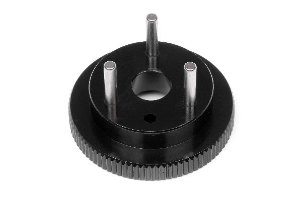 Flywheel (3Pins/Hard Black) ryhmässä LELUT, TUOTTEET LAPSILLE JA VAUVOILLE / Radio-ohjattava / Varaosat ja lisävarusteet / HPI / Moottorit / Tarvikkeet @ TP E-commerce Nordic AB (A03349)