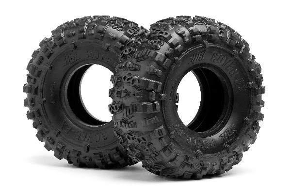 Rover-Ex Tire (Pink/Rock Crawler/2Pcs) ryhmässä LELUT, TUOTTEET LAPSILLE JA VAUVOILLE / Radio-ohjattava / Varaosat ja lisävarusteet / HPI / Renkaat / Offroad @ TP E-commerce Nordic AB (A03361)