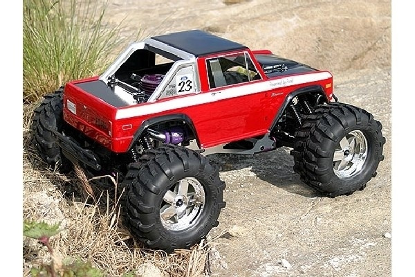 1973 Ford Bronco Body ryhmässä LELUT, TUOTTEET LAPSILLE JA VAUVOILLE / Radio-ohjattava / Varaosat ja lisävarusteet / HPI / Rungot ja tarvikkeet / Offroad-rungot (läpynäkyvät) @ TP E-commerce Nordic AB (A03421)