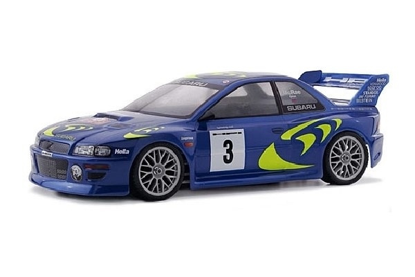 Subaru Impreza Wrc \'98 Body (190Mm) ryhmässä LELUT, TUOTTEET LAPSILLE JA VAUVOILLE / Radio-ohjattava / Varaosat ja lisävarusteet / HPI / Rungot ja tarvikkeet / Onroad-rungot (läpinäkyvät) @ TP E-commerce Nordic AB (A03448)