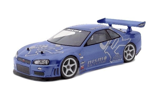 Nissan Skyline R34 Gt-R Body (190Mm) ryhmässä LELUT, TUOTTEET LAPSILLE JA VAUVOILLE / Radio-ohjattava / Varaosat ja lisävarusteet / HPI / Rungot ja tarvikkeet / Onroad-rungot (läpinäkyvät) @ TP E-commerce Nordic AB (A03449)