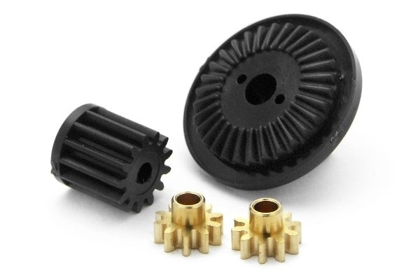 Diff Pinion Gear Set (Micro Rs4) ryhmässä LELUT, TUOTTEET LAPSILLE JA VAUVOILLE / Radio-ohjattava / Varaosat ja lisävarusteet / HPI / Varaosat ja tuunaus / Voimansiirto @ TP E-commerce Nordic AB (A03454)