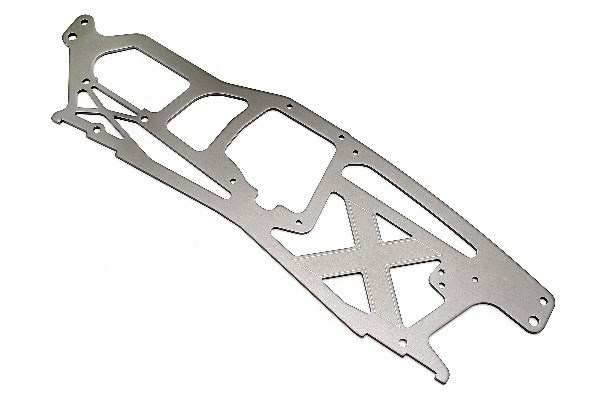 Main Chassis 2.5Mm (Savage X/Grey/Right ryhmässä LELUT, TUOTTEET LAPSILLE JA VAUVOILLE / Radio-ohjattava / Varaosat ja lisävarusteet / HPI / Varaosat ja tuunaus / Alustan osat @ TP E-commerce Nordic AB (A03473)