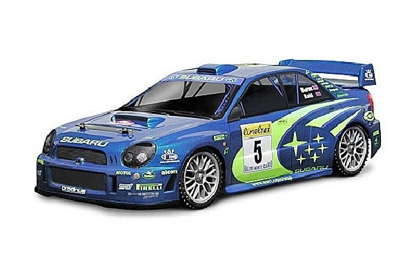 Subaru Impreza Wrc 2001 Body (200Mm) ryhmässä LELUT, TUOTTEET LAPSILLE JA VAUVOILLE / Radio-ohjattava / Varaosat ja lisävarusteet / HPI / Rungot ja tarvikkeet / Onroad-rungot (läpinäkyvät) @ TP E-commerce Nordic AB (A03486)