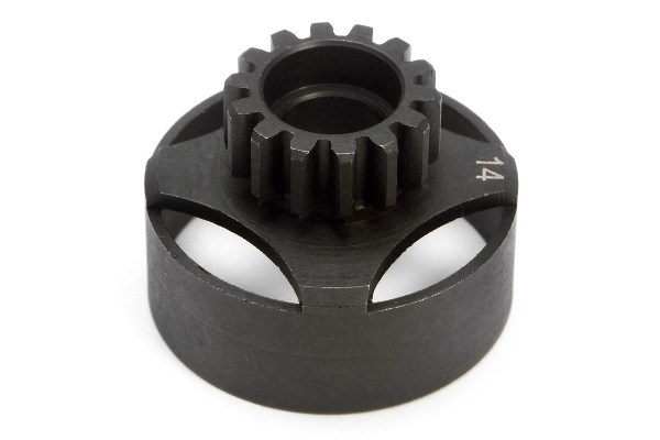 Racing Clutch Bell 14 Tooth (1M) ryhmässä LELUT, TUOTTEET LAPSILLE JA VAUVOILLE / Radio-ohjattava / Varaosat ja lisävarusteet / HPI / Moottorit / Tarvikkeet @ TP E-commerce Nordic AB (A03535)