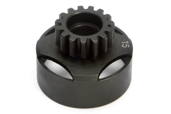 Racing Clutch Bell 15 Tooth (1M) ryhmässä LELUT, TUOTTEET LAPSILLE JA VAUVOILLE / Radio-ohjattava / Varaosat ja lisävarusteet / HPI / Moottorit / Tarvikkeet @ TP E-commerce Nordic AB (A03536)