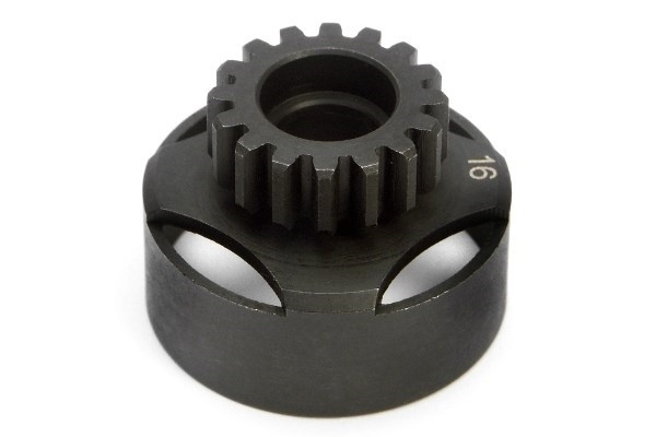 Racing Clutch Bell 16 Tooth (1M) ryhmässä LELUT, TUOTTEET LAPSILLE JA VAUVOILLE / Radio-ohjattava / Varaosat ja lisävarusteet / HPI / Moottorit / Tarvikkeet @ TP E-commerce Nordic AB (A03537)