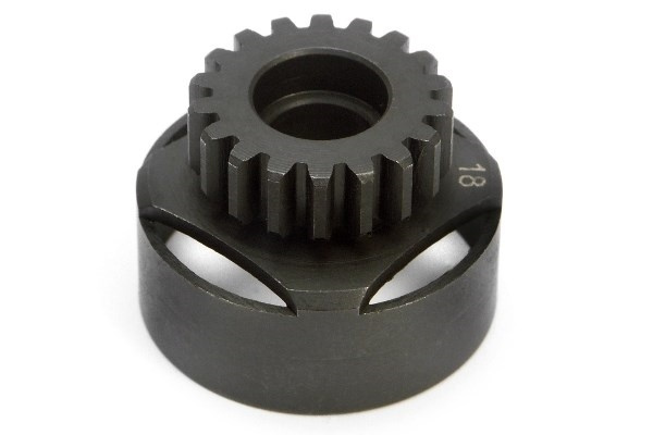 Racing Clutch Bell 18 Tooth (1M) ryhmässä LELUT, TUOTTEET LAPSILLE JA VAUVOILLE / Radio-ohjattava / Varaosat ja lisävarusteet / HPI / Moottorit / Tarvikkeet @ TP E-commerce Nordic AB (A03539)