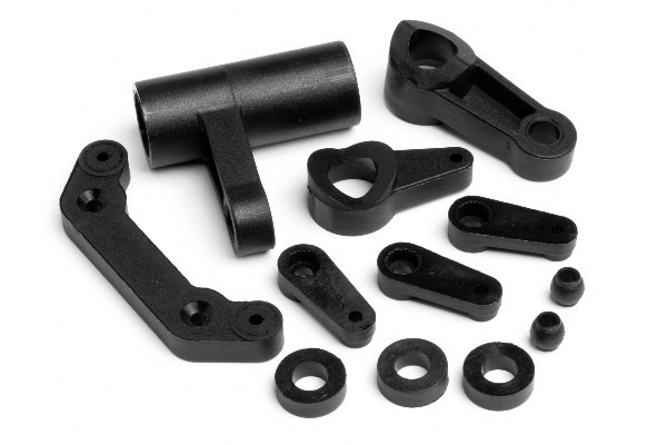 Steering Parts Set ryhmässä LELUT, TUOTTEET LAPSILLE JA VAUVOILLE / Radio-ohjattava / Varaosat ja lisävarusteet / HPI / Varaosat ja tuunaus / Iskunvaimentimet @ TP E-commerce Nordic AB (A03555)